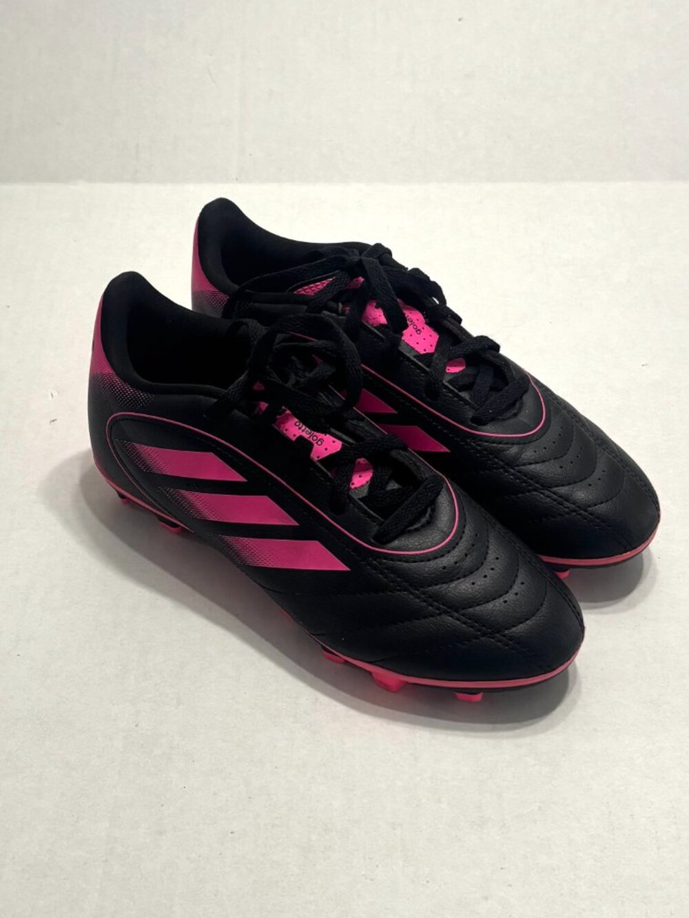 Adidas Unisex-Kids Goletto IX Firm Ground/Multi Ground Cleats Size 4